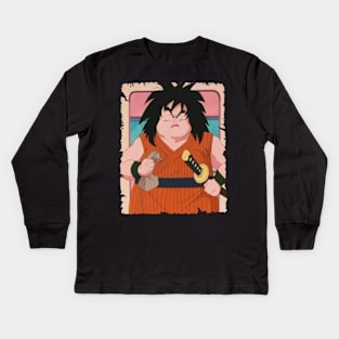 YAJIROBE MERCH VTG Kids Long Sleeve T-Shirt